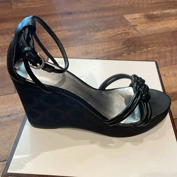 Coach Wedge Shoes - Picture 2 of 6
